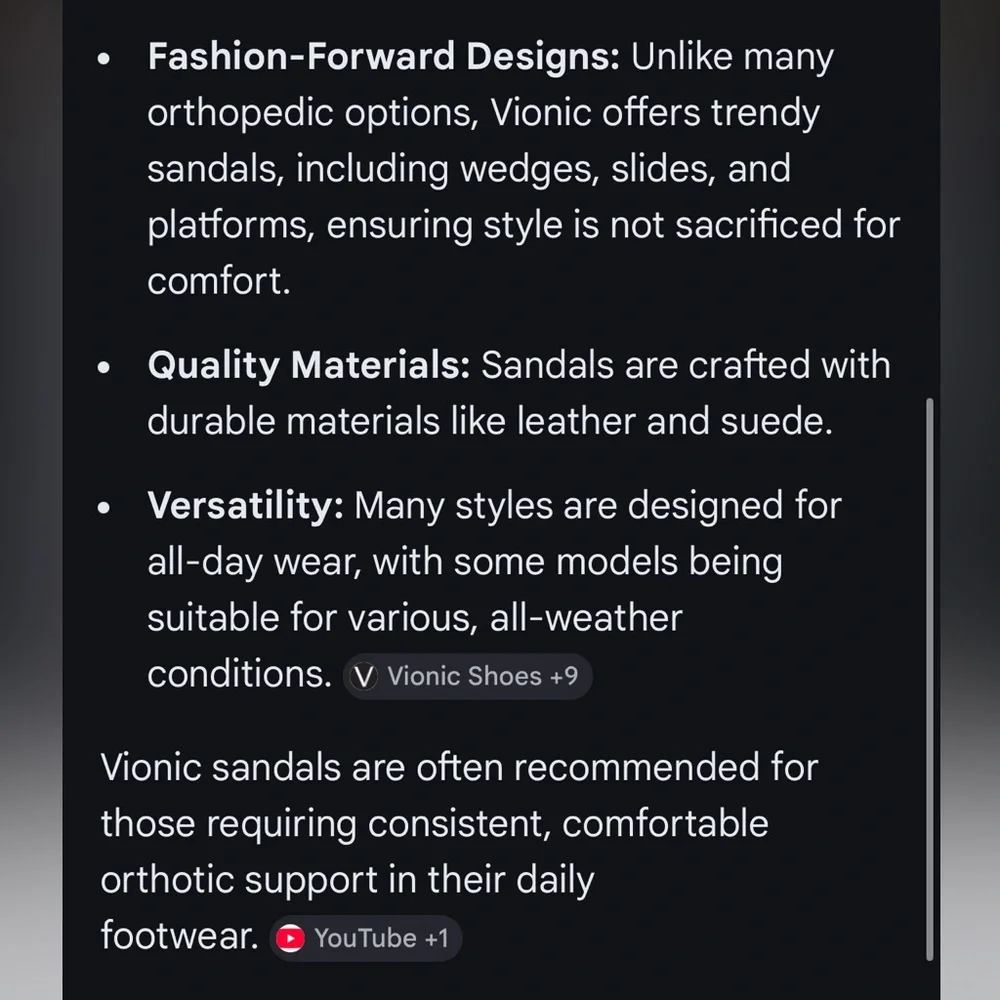 Vionic High Tide II Podiatrist Designed Navy Platform Flip Flop Sandals. Size 9 - Picture 13 of 13